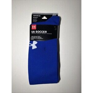 Under Armour UA Soccer Over the Calf Socks Men’s 9-12 Large (1 Pair) Soccer Blue